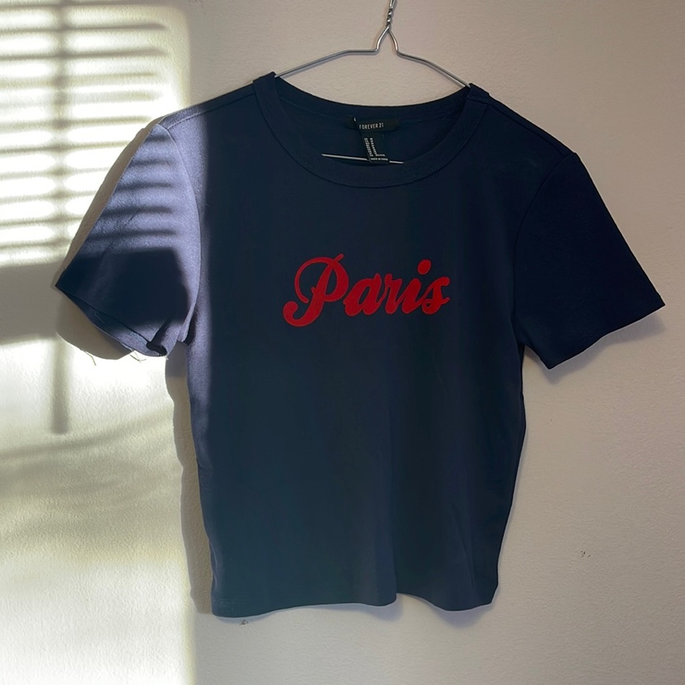 women’s ‘paris’ crop top